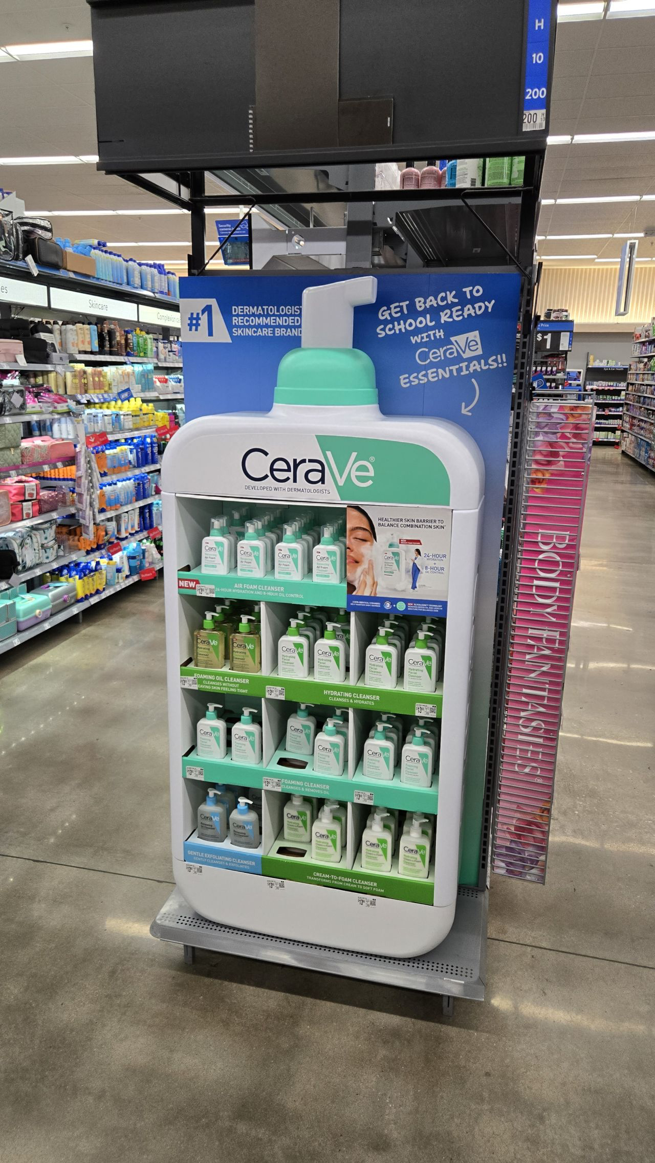 sample in store display